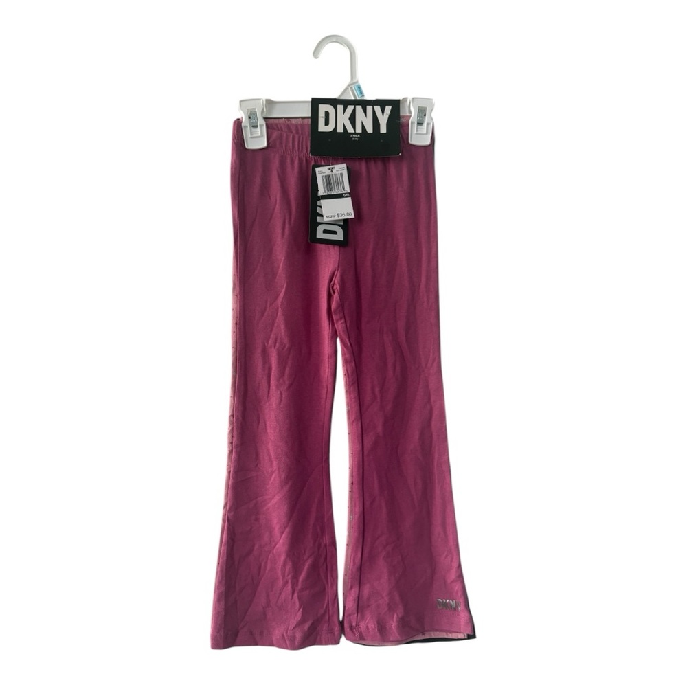 DKNY Pink Flared 3 Pants